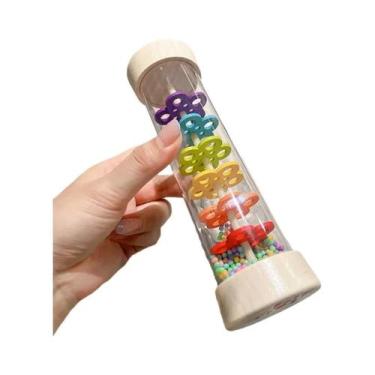 Imagem de Cone De Chuva Montessori Infantil De Madeira, Instrumento Musical De E