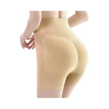 Imagem de Shorts Modeladores De Cintura Alta Com Almofadas Para Levantar O Bumbu