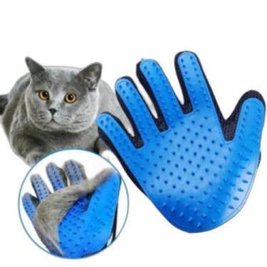 Imagem de Luva Magnética Para Pets Conforto Limpeza - AL