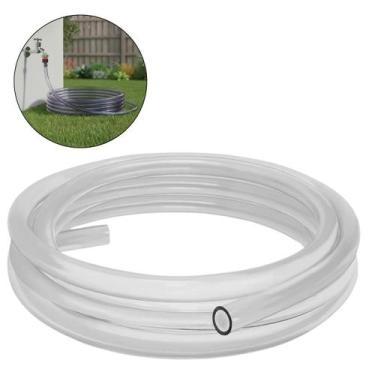 Imagem de Mangueira Cristal 15 Metros Pvc Transparente 3/4 X 1,5Mm - Ledmang