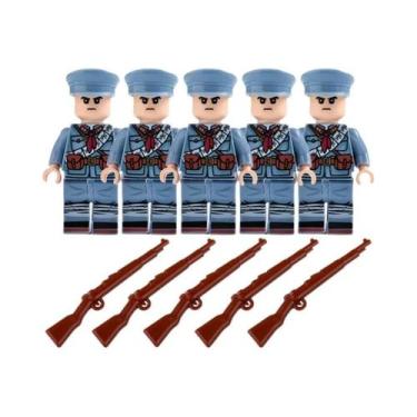 Imagem de Bonecos De Montar De Soldados Militares Da Segunda Guerra Mundial, Peq