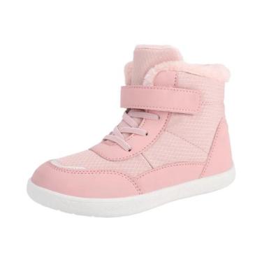 Imagem de Botas De Neve Infantis Minimalistas Com Bico Largo Para Meninos E Meni