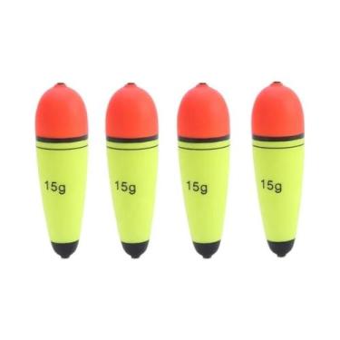 Imagem de Bóias De Pesca De Espuma 10g-120g, 4 Peças, Flutuador Elástico De EVA,