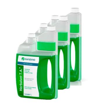 Imagem de Kit 3 Herbalvet Desinfetante Bactericida - 1L