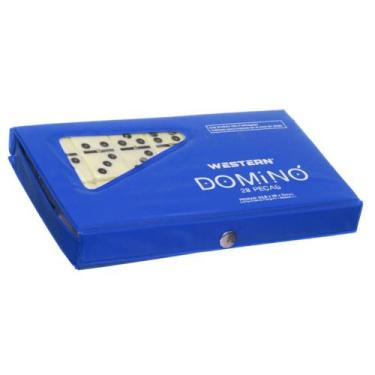 Imagem de Jogo Dominó Etilux 28 Peças - EtiToys, Unica