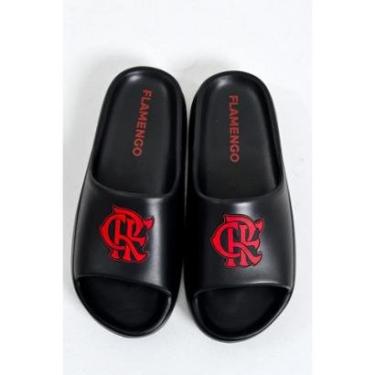 Imagem de CHINELO FLAMENGO NUVEM PRETO COIMBRA-Masculino
