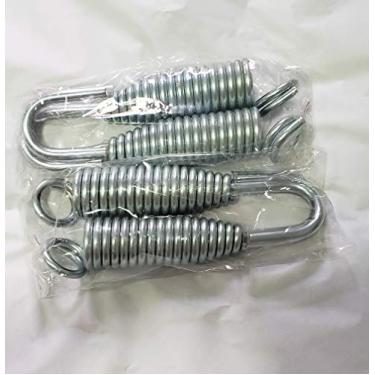 Imagem de Mola para rede de dormir 01 par extensor gancho parede
