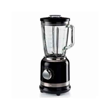 Imagem de Liquidificador Ariete 585 Moderna Preto, Copo de Vidro 1.5 L, 1000W