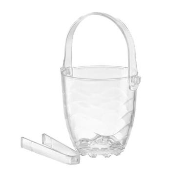 Imagem de Balde Para Gelo De Vidro Com Alça e Pegador Wincy