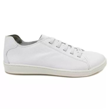 Imagem de Tênis Feminino Marina Mello Em Couro Sarah Caramelo 34-Feminino