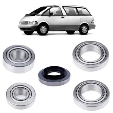 Imagem de Rolamentos Diferencial Toyota Previa Kit - AD Parts