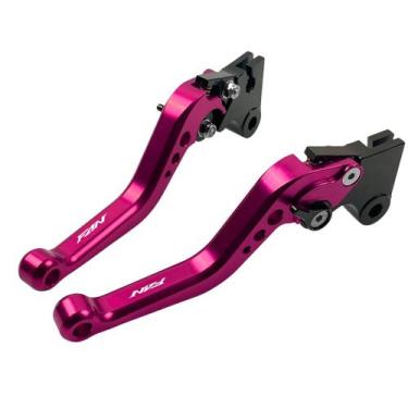 Imagem de Manete Esportivo Cg 125 150 160 Fan Freio Á Lona - Stark Race, Pink