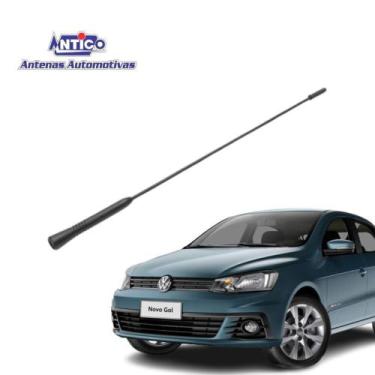 Imagem de Haste Antena Teto Am Fm Rosca M6 Lisa Carro Universal 43cm - ANTICO