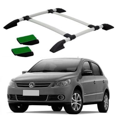 Imagem de Bagageiro gol g5 g6 prata colado - SOLAR