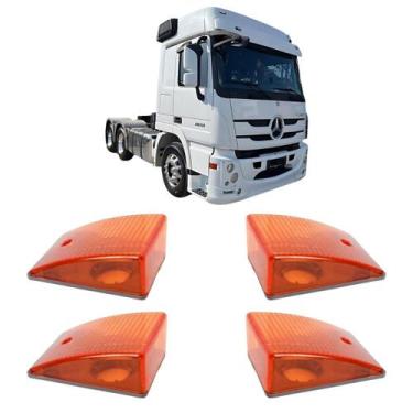 Imagem de Kit Lanternas Seta Lateral Compatível Mercedes Actros - LNG, ACTROS