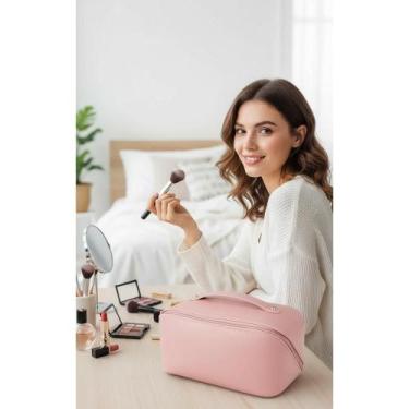 Imagem de 2x Necessaire Grande Rosa: Maquiagem & Viagem Elegante - Congratulatio