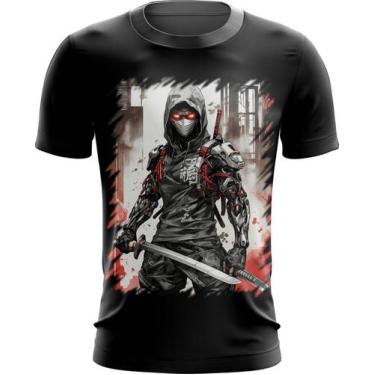 Imagem de Camiseta Dryfit Ciborgue Ninja Robô Espreita 8 - Kasubeck Store®, Baby
