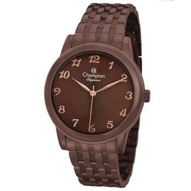 Imagem de Relógio CHAMPION feminino marrom chocolate CN28455R