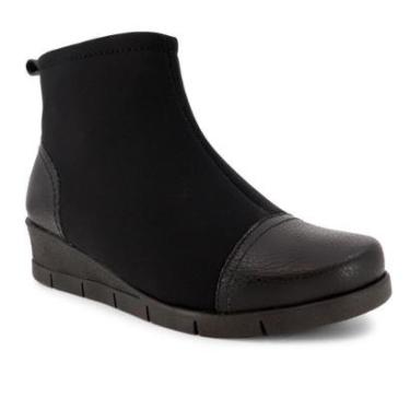 Imagem de Bota Usaflex Ad0521001 Anabela Feminina-Feminino