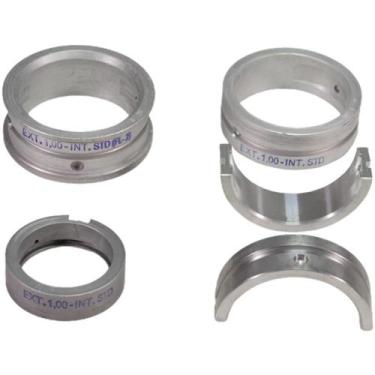 Imagem de Kit de bronzinas centrais Volkswagen Fusca 1968 a 1997 - METAL LEVE