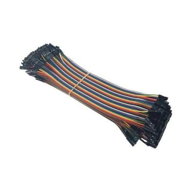 Imagem de Fios Jumper Dupont De 10CM, 20CM, 30CM, 40 Pinos, Macho Para Macho E F