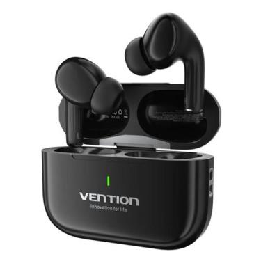 Imagem de Fone De Ouvido Via Bluetooth 5.4 Tws A Prova Dágua Vention Cor:Preto -