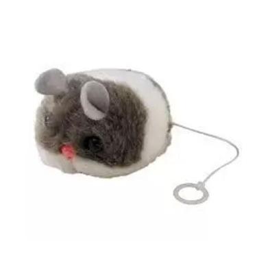 Imagem de Brinquedo para Gatos Pelúcia Fofinha corda com Catnip Chalesco, Cinza