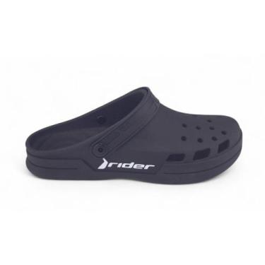 Imagem de Sandália Babuche Masculina Rider 12264, 40, Preto