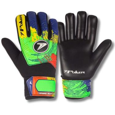 Imagem de Luva Goleiro Futebol Futsal Poker Training Infinity Junior Infantil, V
