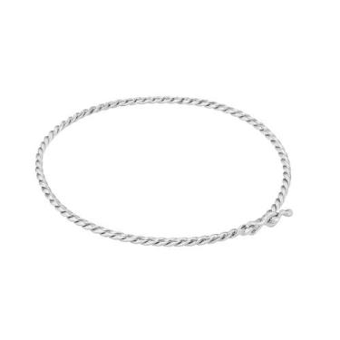 Imagem de Bracelete Fio Torcido em Prata 925 - Tri Gata Semijoias