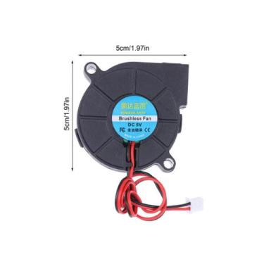 Imagem de Microventilador cooler radial 5015 12v - PPA