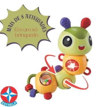 Imagem de Brinquedo Lagarta-tá Estrela Baby Bebê Tummy Time Educativo