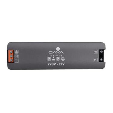 Imagem de Fonte Driver Fita LED Nano 48W 4A 12V 220V - Gaya