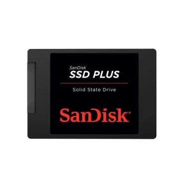 Imagem de SSD SanDisk Plus, 1TB, 2.5", SATA III, Leitura: 545 MB/s, Gravação: 51