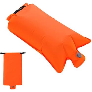 Imagem de Bolsa inflável flutuante de nylon TPU para uso ao ar livre, ultraleve, portátil, imperm...