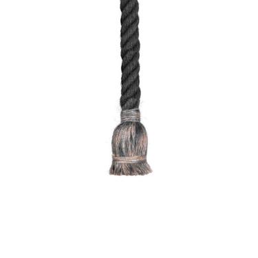 Imagem de Lustre Pendente Corda para 1 Lâmpada E27 Chumbo Bivolt