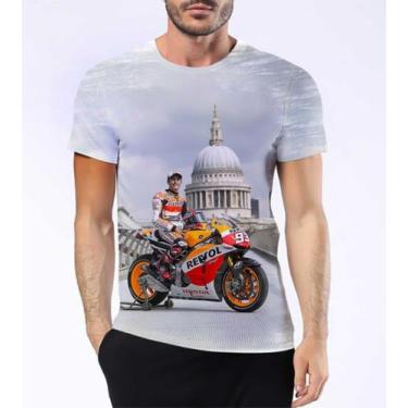 Imagem de Camisa Camiseta Marc Márquez Piloto De Motociclismo Gp 6 - Estilo Krak