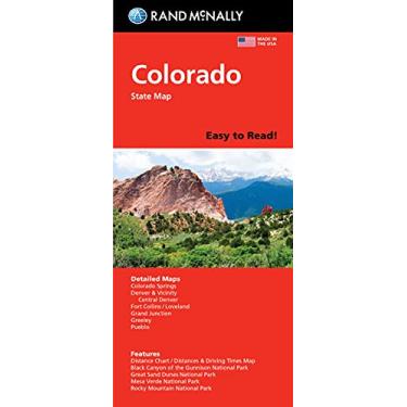 Imagem de Rand McNally Easy to Read Folded Map: Colorado State Map