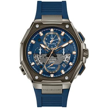 Imagem de Bulova Precisionist X 98B357 Relógio cronógrafo azul