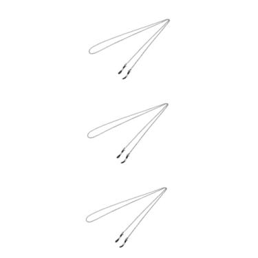 Imagem de SHERCHPRY 3 Pecas Corrente Sem Óculos Cadeia De De Aço Inoxidável Suporte De Óculos De Aço Inoxidável Corrente De Óculos De Aço Inoxidável Corrente Serpentina Tons De Terra