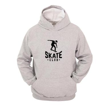 Imagem de Moletom Masculino Canguru Flanelado Skate Club Inverno
