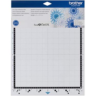 Imagem de Brother ScanNCut DX Mat CADXMATLOW12, adesivo de aderência baixa de 30,5 x 30,5 cm para materiais finos e delicados, use com máquinas de corte Brother