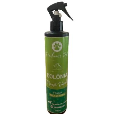 Imagem de Colônia Perfume Freshness Pet 500ml Fixação Prolongada (Maça Verde)