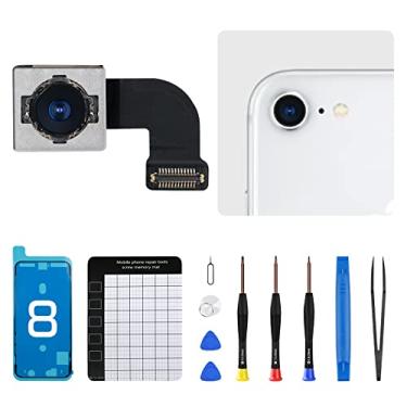 Imagem de DGSCSMY for iPhone 8 Back Camera Replacement Module 12MP Main Rear Lens Parts iPhone8 4.7" with Wide Lens OIS HDR Photos 4K Video Flex Cable Fix Repair Full Assemble Tools Kit for A1863 A1905 A1906