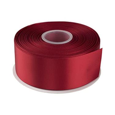Imagem de AVANAVA 2 Inch Wide Double Face Satin Ribbon - 50 Yards (260-Scarlet Red)