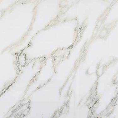 Imagem de Bumoo 24 × 200 em branco com papel de parede de mármore preto papel de parede de contato, vara de descascar à prova d'água granito falso branco grosso autoadesivo adesivo de vinil para bancada banheiro cozinha inquilino