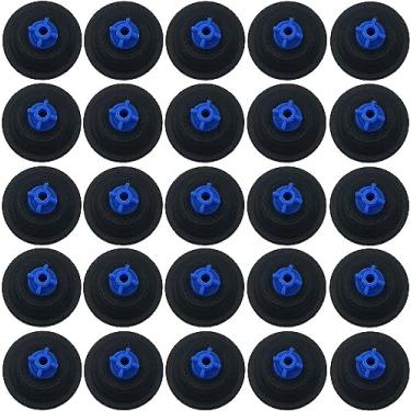 Imagem de Pacote com 25 peças de substituição de diafragma de ponta azul para 823492 300202 823493 823499 compatível com Wascomat, Huebsch, Speed Queen, máquina de lavar roupa Unimac