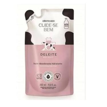 Imagem de O Boticário, O BOTICARIO CUIDE-SE BEM DELEITE HIDRATANTE CORPO REFIL 350ml