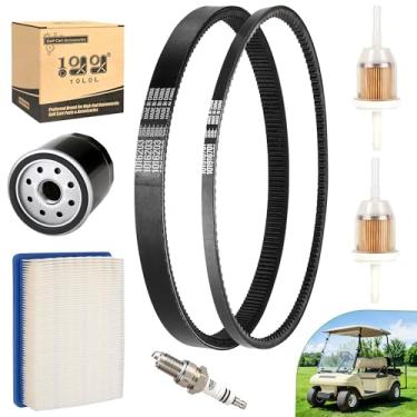 Imagem de 10L0L Kit de ajuste DS para carrinho de golfe com unidade de embreagem e correia geradora para carro de clube DS Gas 1992-2004 carrinho de golfe com FE290, FE350 Kawasaki, filtros de combustível de ar