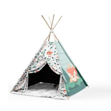 Imagem de Cabaninha/tenda/toca Infantil para Festa do Pijama Raposinha